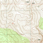 United States Geological Survey Crystal Peak, UT (1991, 24000-Scale) digital map