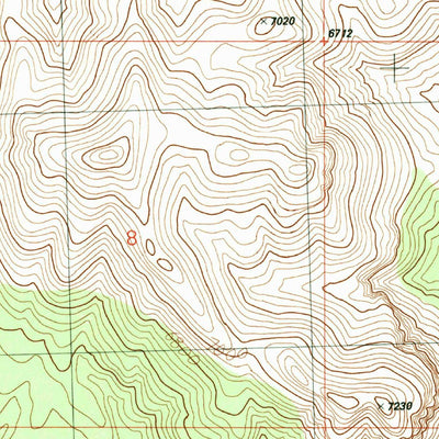 United States Geological Survey Crystal Peak, UT (1991, 24000-Scale) digital map