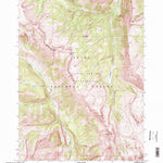 United States Geological Survey Crystal Peak, WY (1996, 24000-Scale) digital map