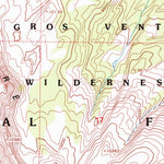 United States Geological Survey Crystal Peak, WY (1996, 24000-Scale) digital map