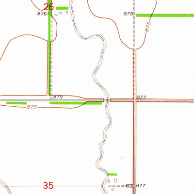 United States Geological Survey Crystal SE, ND (1963, 24000-Scale) digital map