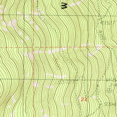 United States Geological Survey Crystal Spring, OR (1985, 24000-Scale) digital map