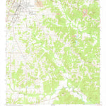 United States Geological Survey Crystal Springs, MS (1963, 24000-Scale) digital map
