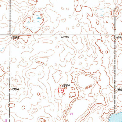 United States Geological Survey Crystal Springs, ND (1955, 24000-Scale) digital map