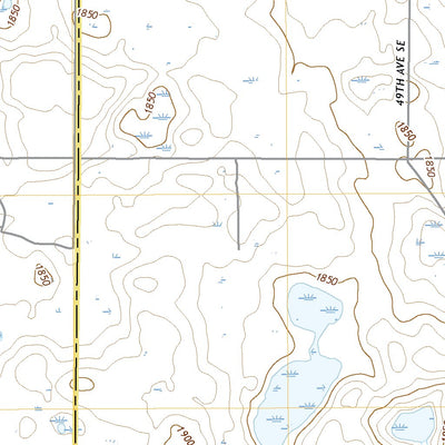 United States Geological Survey Crystal Springs, ND (2020, 24000-Scale) digital map