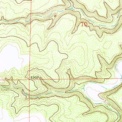 United States Geological Survey Cuates School, NM (1972, 24000-Scale) digital map