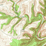 United States Geological Survey Cub Lake, TX (1971, 24000-Scale) digital map