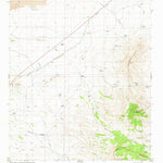 United States Geological Survey Cub Mountain, NM (1981, 24000-Scale) digital map