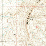 United States Geological Survey Cub Mountain, NM (1981, 24000-Scale) digital map