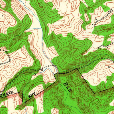United States Geological Survey Cub Run, KY (1954, 24000-Scale) digital map