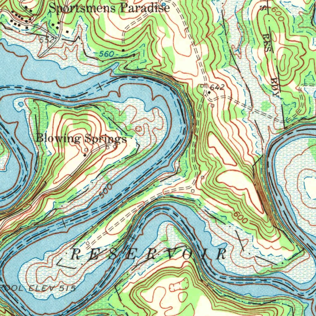 Cub Run, KY (1966, 24000-Scale) Map by United States Geological Survey ...