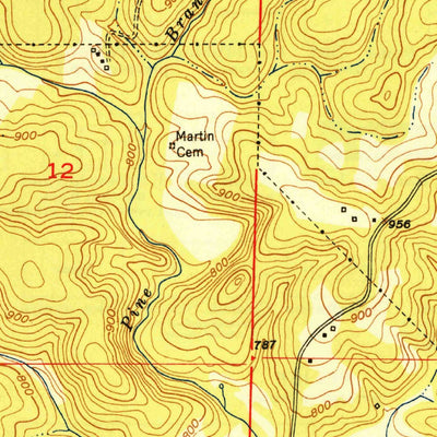 United States Geological Survey Cuba, MO (1948, 24000-Scale) digital map