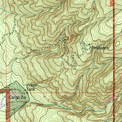 United States Geological Survey Cuba, NM (2002, 24000-Scale) digital map