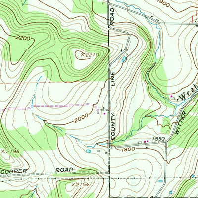 United States Geological Survey Cuba, NY (1961, 24000-Scale) digital map