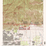 United States Geological Survey Cucamonga Peak, CA (1996, 24000-Scale) digital map