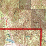 United States Geological Survey Cucamonga Peak, CA (1996, 24000-Scale) digital map