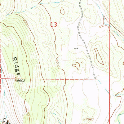 United States Geological Survey Cuchara, CO (1967, 24000-Scale) digital map
