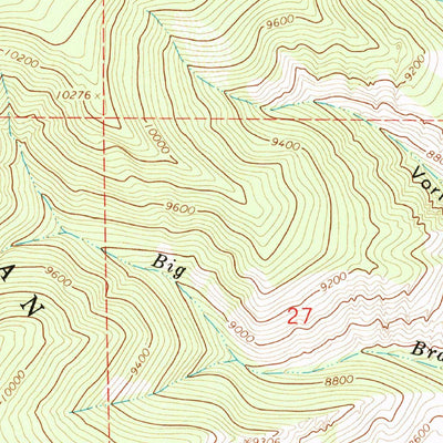 United States Geological Survey Cuchara, CO (1967, 24000-Scale) digital map