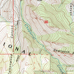United States Geological Survey Cuchara, CO (1994, 24000-Scale) digital map