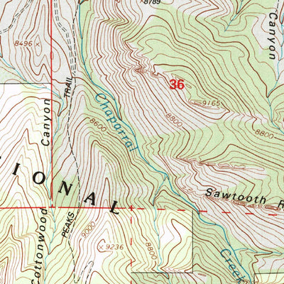 United States Geological Survey Cuchara, CO (1994, 24000-Scale) digital map