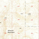 United States Geological Survey Cuddeback Lake, CA (1954, 62500-Scale) digital map