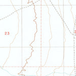 United States Geological Survey Cuddeback Lake, CA (1988, 24000-Scale) digital map