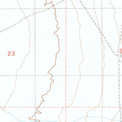 United States Geological Survey Cuddeback Lake, CA (1988, 24000-Scale) digital map