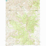 United States Geological Survey Cuddy Mountain, ID-OR (1987, 24000-Scale) digital map