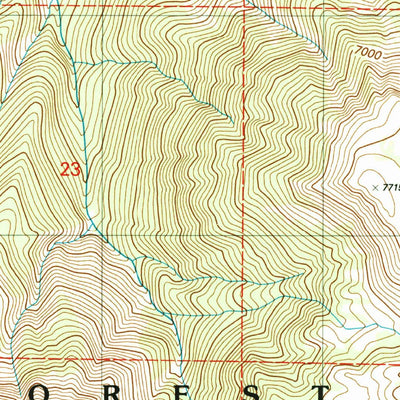 United States Geological Survey Cuddy Mountain, ID-OR (2004, 24000-Scale) digital map