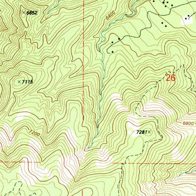 United States Geological Survey Cuddy Valley, CA (1991, 24000-Scale) digital map