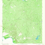 United States Geological Survey Cuervo Creek, TX (1965, 24000-Scale) digital map