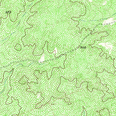 United States Geological Survey Cuervo Creek, TX (1965, 24000-Scale) digital map