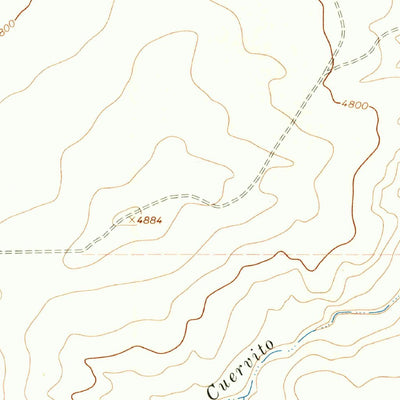 United States Geological Survey Cuervo, NM (1963, 24000-Scale) digital map