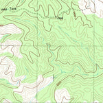 United States Geological Survey Cuesta Del Burro East, TX (1983, 24000-Scale) digital map
