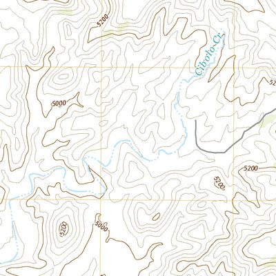 United States Geological Survey Cuesta Del Burro East, TX (2022, 24000-Scale) digital map