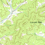 United States Geological Survey Culberson, NC-GA (1941, 24000-Scale) digital map