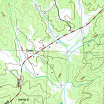 United States Geological Survey Culberson, NC-GA (1988, 24000-Scale) digital map