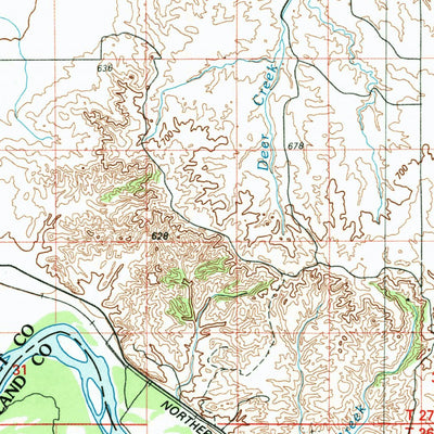 United States Geological Survey Culbertson, MT-ND (1982, 100000-Scale) digital map