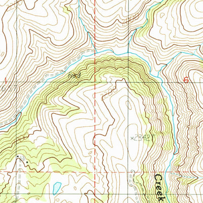 United States Geological Survey Culdesac North, ID (1984, 24000-Scale) digital map