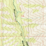 United States Geological Survey Culdesac South, ID (1985, 24000-Scale) digital map