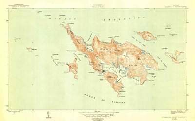 United States Geological Survey Culebra And Adjacent Islands, PR (1950, 30000-Scale) digital map