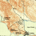United States Geological Survey Culebra And Adjacent Islands, PR (1950, 30000-Scale) digital map