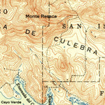 United States Geological Survey Culebra And Adjacent Islands, PR (1950, 30000-Scale) digital map