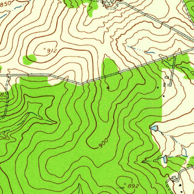United States Geological Survey Culebra Hill, TX (1953, 24000-Scale) digital map
