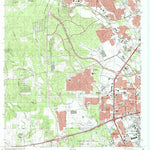 United States Geological Survey Culebra Hill, TX (1993, 24000-Scale) digital map