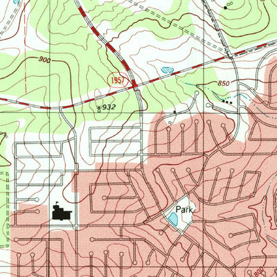 United States Geological Survey Culebra Hill, TX (1993, 24000-Scale) digital map