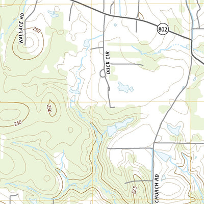United States Geological Survey Cullen, LA (2020, 24000-Scale) digital map