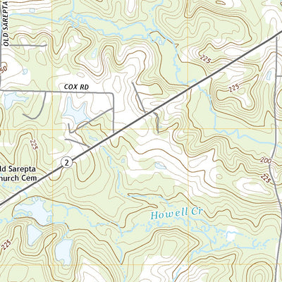 United States Geological Survey Cullen, LA (2020, 24000-Scale) digital map