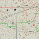 United States Geological Survey Cullison, KS (1968, 24000-Scale) digital map
