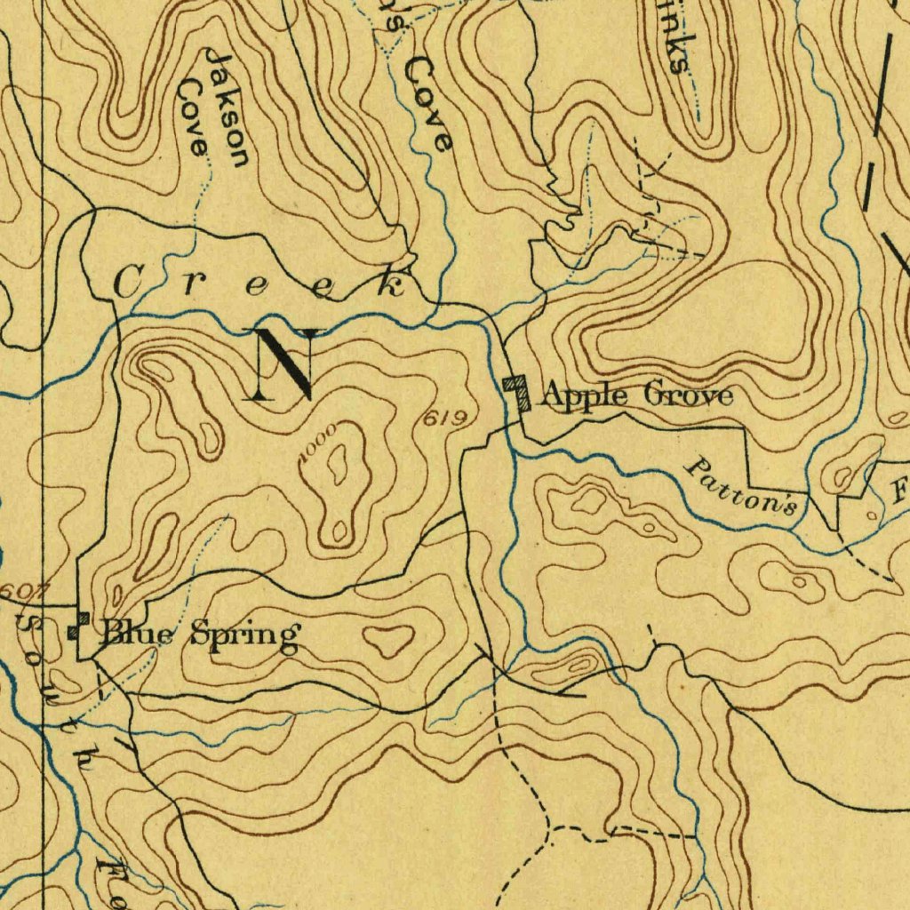 Cullman, AL (1892, 125000-Scale) Map by United States Geological Survey ...